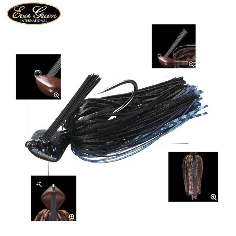 EVERGREEN Japan Casting Jig Silicone Rubber 105g14g Fishing Lure Antihanging Grass Artificial Fishing Bait For Fishing W250926