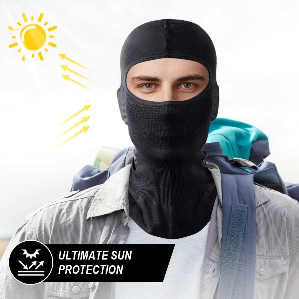 Breathable Sports Balaclava Hat Full Face Cover Quickdry Masks Windproof Scarf Cycling Hiking Running Motorcycle Bike Headgear Z250926