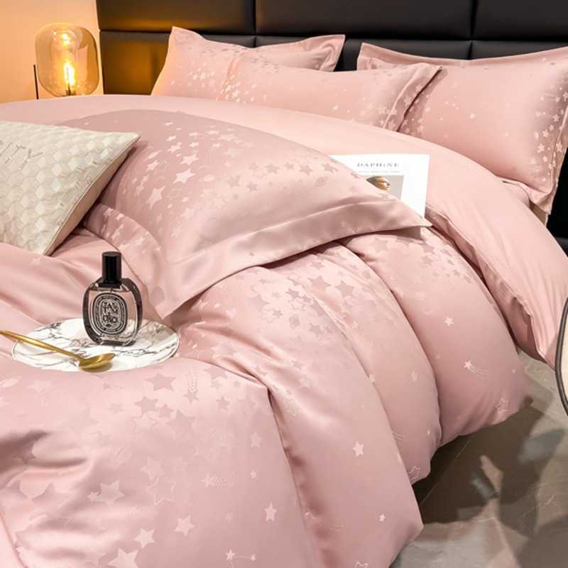 Mercury Home Textiles Pure Cotton Longstaple Cotton Satin Embroidery Fourpiece Set All Cotton Modal Bedding Fourpiece Set C250926