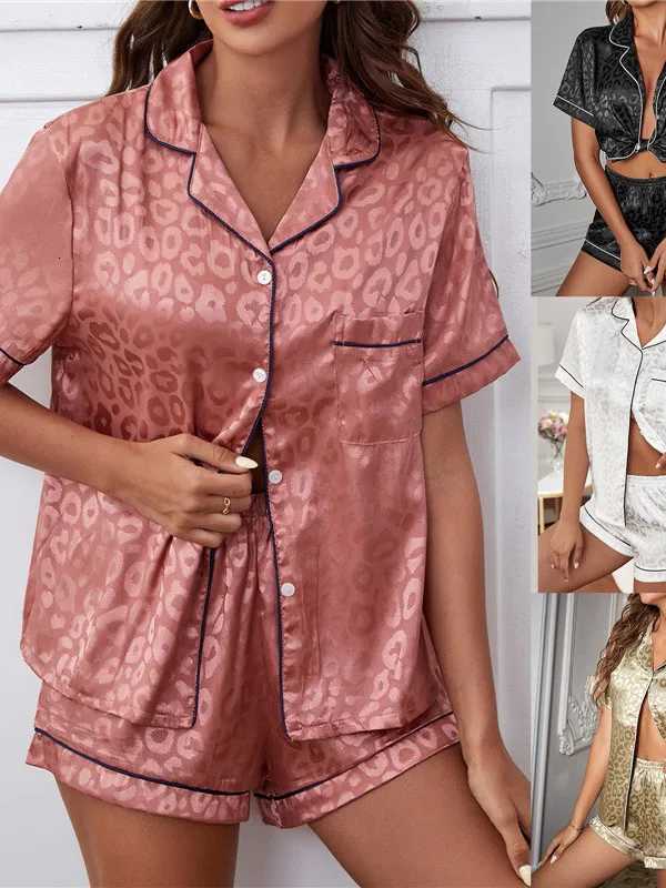 Printed Cardigan ort Sve VNe Home Wear orts Womens Casual Comfortable Breathable Summer Autumn Seasonal Clothing Z250925