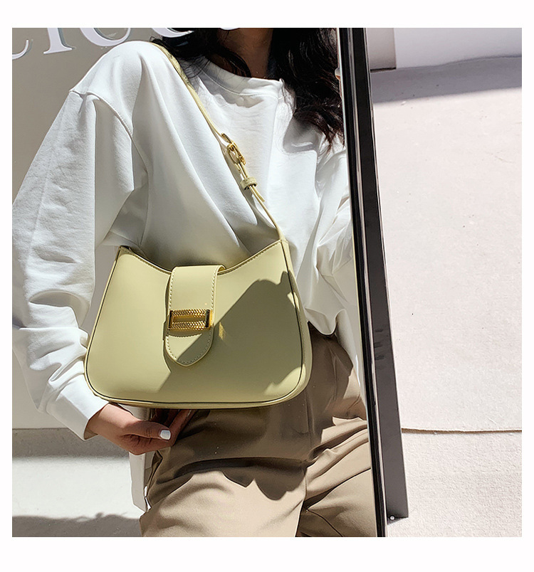 bag Autumn and winter French women's bag with niche design, light luxury designer bag, elegant and fashionable 2025 new minimalist design, clean 