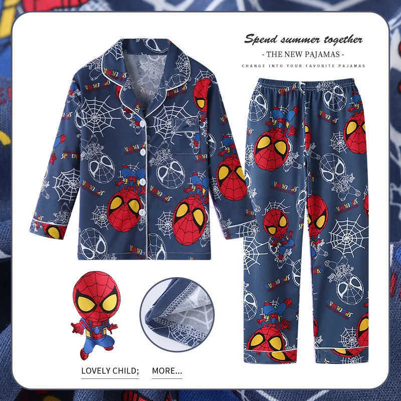 Disney Classic Kids Pajama Sets Children Personality Cartoon Soft Comfortable Nightwear Sets Durable Comfy Indoor Autumn Winter H250926