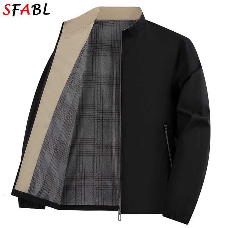 Solid Color Jacket Men Casual Jacket Spring Autumn Mens Jackets Slim Fit Luxury Full Zip Up Coats Male Outerwear Zipper Pockets W250926
