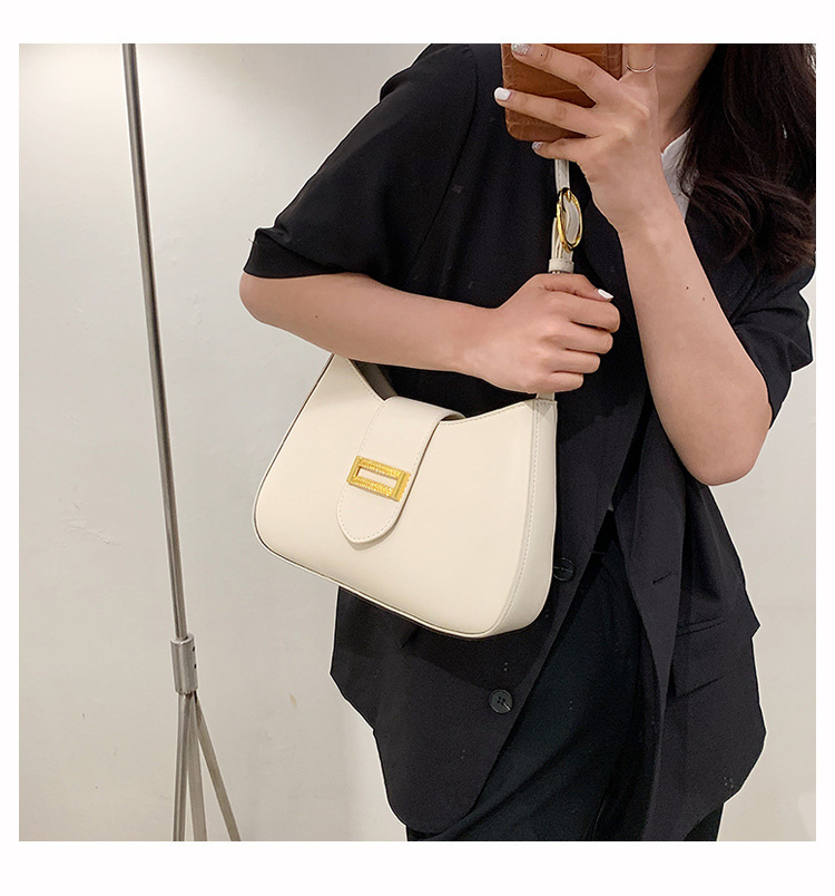 bag Autumn and winter French women's bag with niche design, light luxury designer bag, elegant and fashionable 2025 new minimalist design, clean 