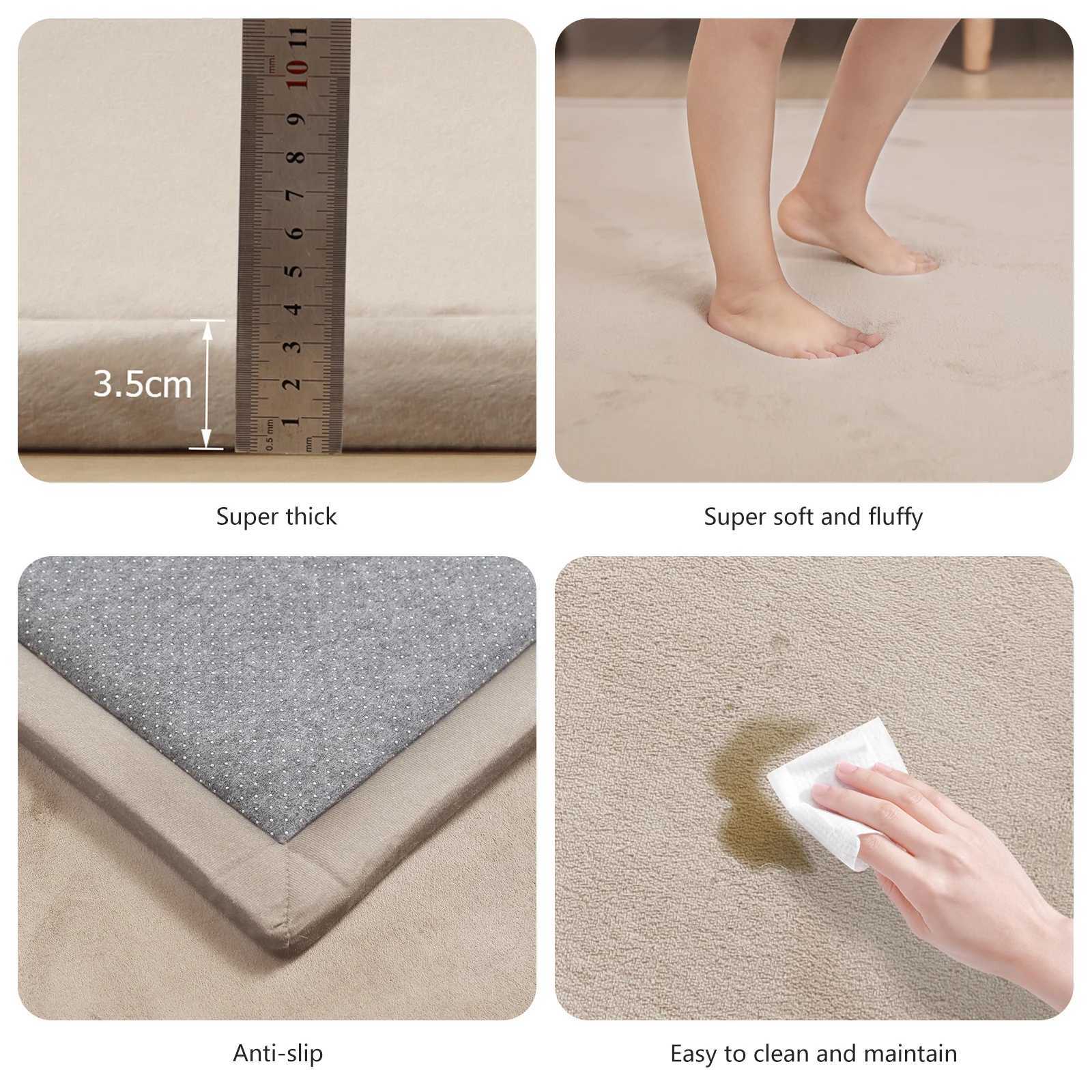 3cm Thick Baby Play Mat Large Soft Large Non Slip Crawling Mat Baby Game Carpet for Children Gyms Playmats Kids Mat Floor Rug C250926