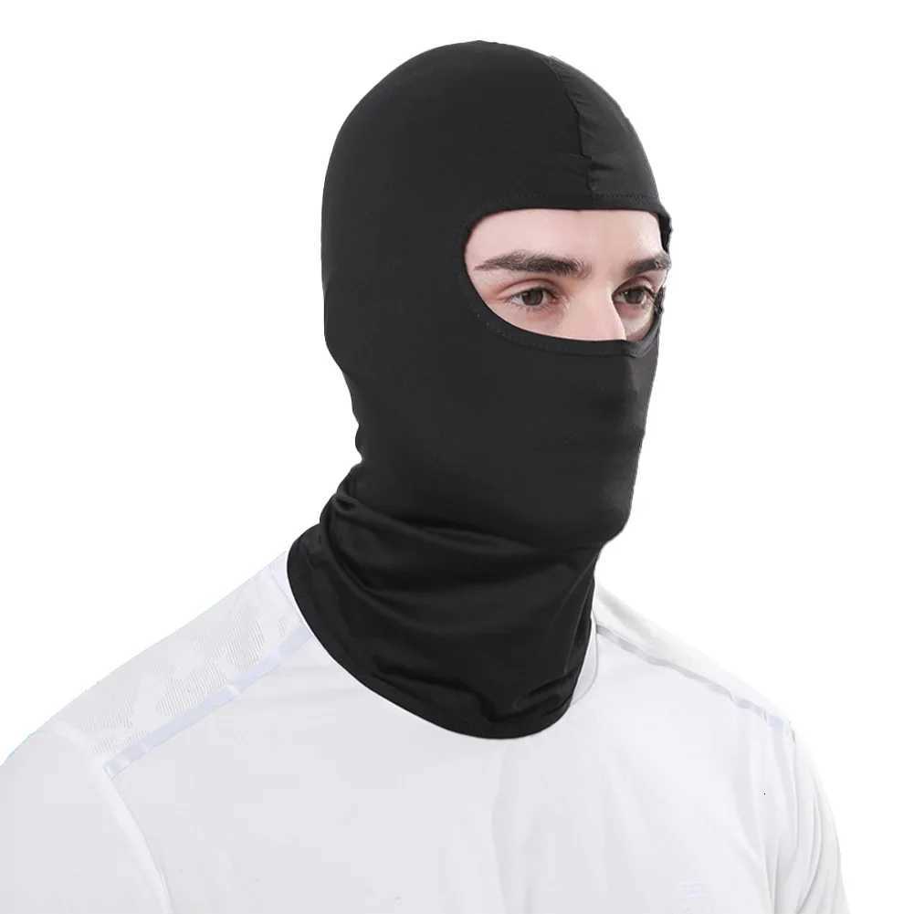 Cool Balaclava Ice Silk Cycling Full Face Sun AntiUV Protection Sports Face Cover Headwear Bike Motorcycle Mens Hat Z250926