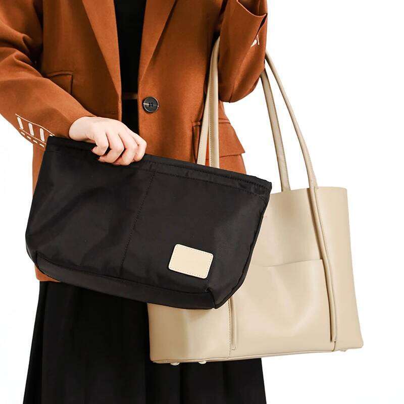 Women's Genuine Cowhide Leather Large Capacity Tote Bag Shoulder Handbag For Ladies Female Designer Wholesale Minimalist MDNG2509