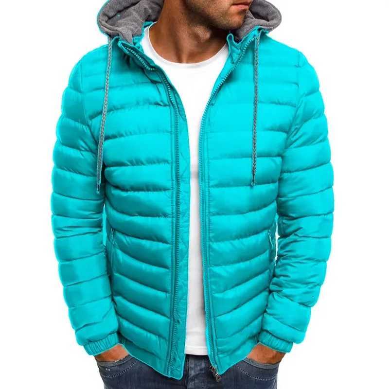 2025 Autumn And Winter Male Loose Overcoat Clothing Outdoor Casual Sportswear Fashion Streetwear Style Hooded Warm Zipper Jacket W250926