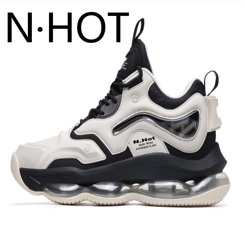 NHOT New Designer Outdoor Sports Shoes With Thick Sole And Increased Air Cushion Casual Running Shoes With Trendy And High-end Feel Suitable For Both 