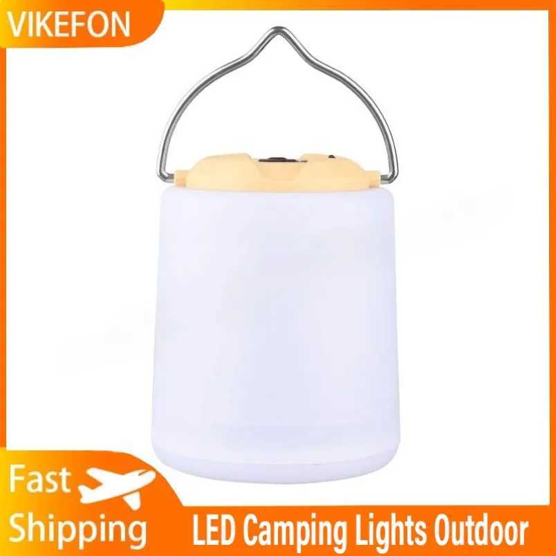 3 types of lighting USB Rechargeable LED Camping Lights Outdoor Camping BBQ Tents Hanging Lantern Emergency Power Bank LT061 C250925