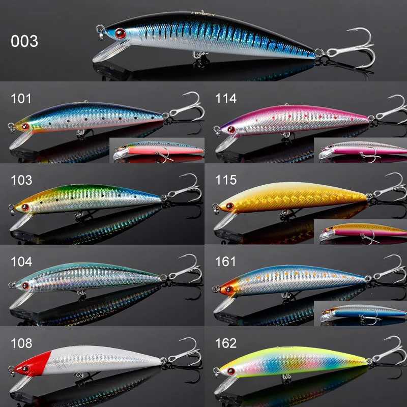 Noeby 120mm 44g Heavy Sinking Minnow Fishing Lure Long Casting Wobbr Artificial Hard Bait for Sea Bass Saltwater Fishing Lure W250926