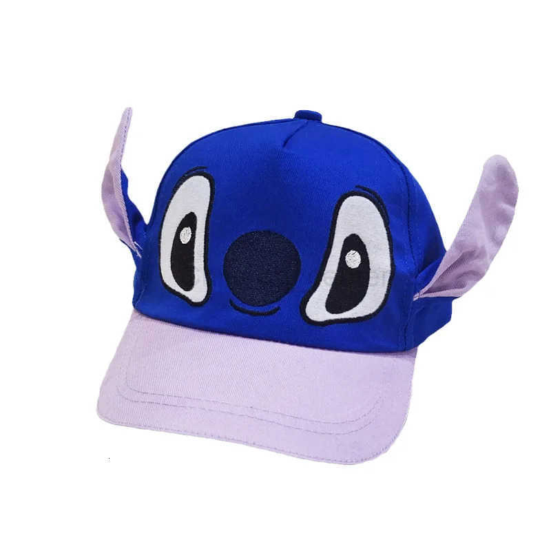 Disney Star and Stitch Baseball Cap Summer Adjustable Sun Hat Cute Retro Cartoon Anime Hat Boys and Girls Hat Adult Gift H250926