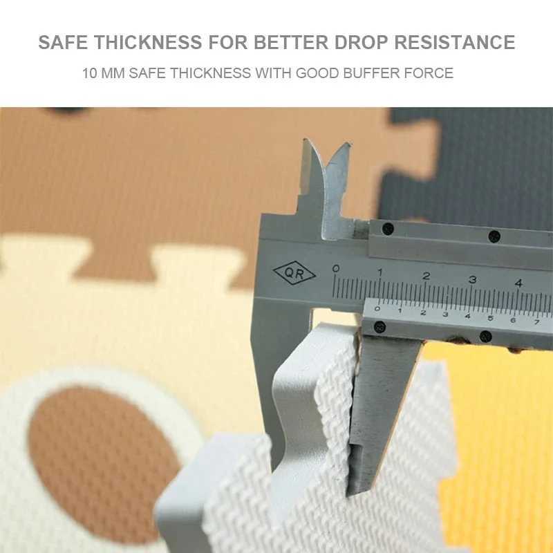 Baby Puzzle Play Mat For Kids EVA Foam Jigsaw Floor Cushion Thick Crawling Carpet Children Educational Toys Activity Game Pad C250926