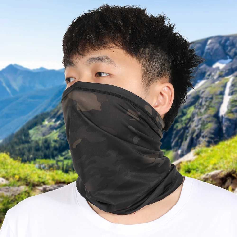 Summer Tactical Bandana Face Mask Cover Camouflage Sports Outdoor Cycling Hiking Fishing Neck Warmer Gaiter Tube Scarf Men Women Z250926