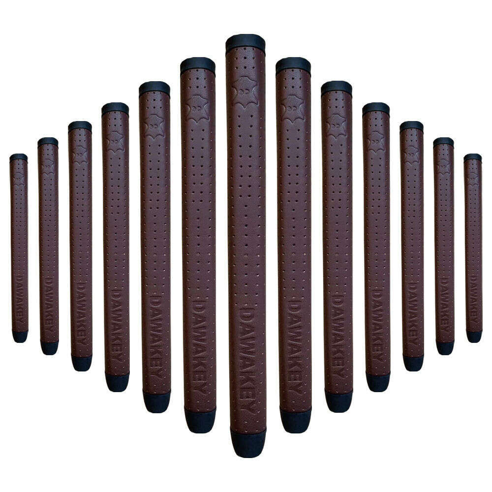 Genuine Leather Club Golf Putter Grip Customizable