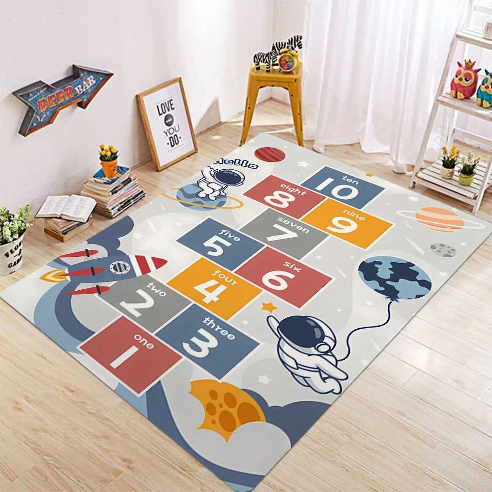 Car Play Mat for Boys and Girls Highway City TrafficThemed Rugs for Kids Toy Cars Kids Rugs for Playroom NonSlip Kids Play Rug Y2509261