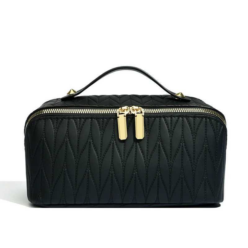 New Womens Cosmetic Bag Portable Storage Bag Large Multifunctional Travel Waterproof Makeup Wash and Storage Cases Geometry J250926
