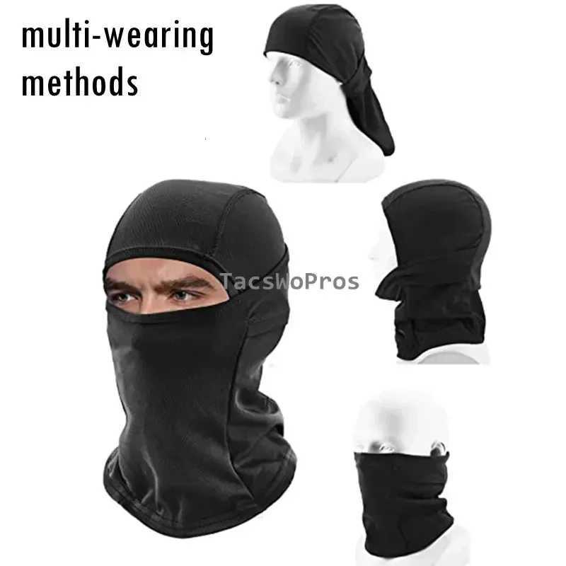Tactical Camouflage Balaclava Full Face Mask Outdoor Hunting Bicycle Cycling Bandana Neck Gaiter Combat Airsoft Z250926