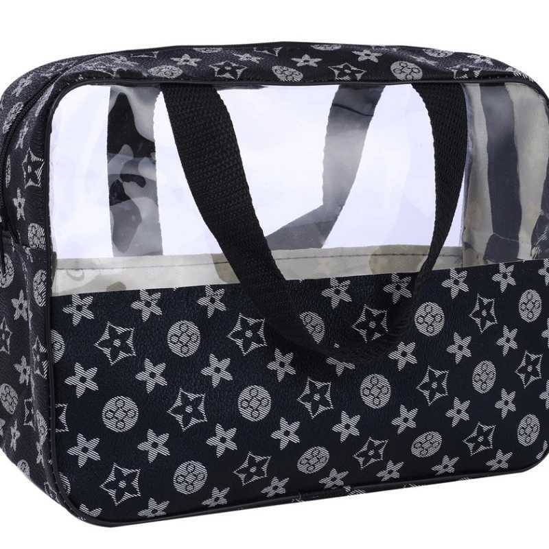 Luxury Multifunctional Waterproof Handbag with Multiple Compartments Ideal Traveling Companion for Female Groomers & Skincare Enthusiasts