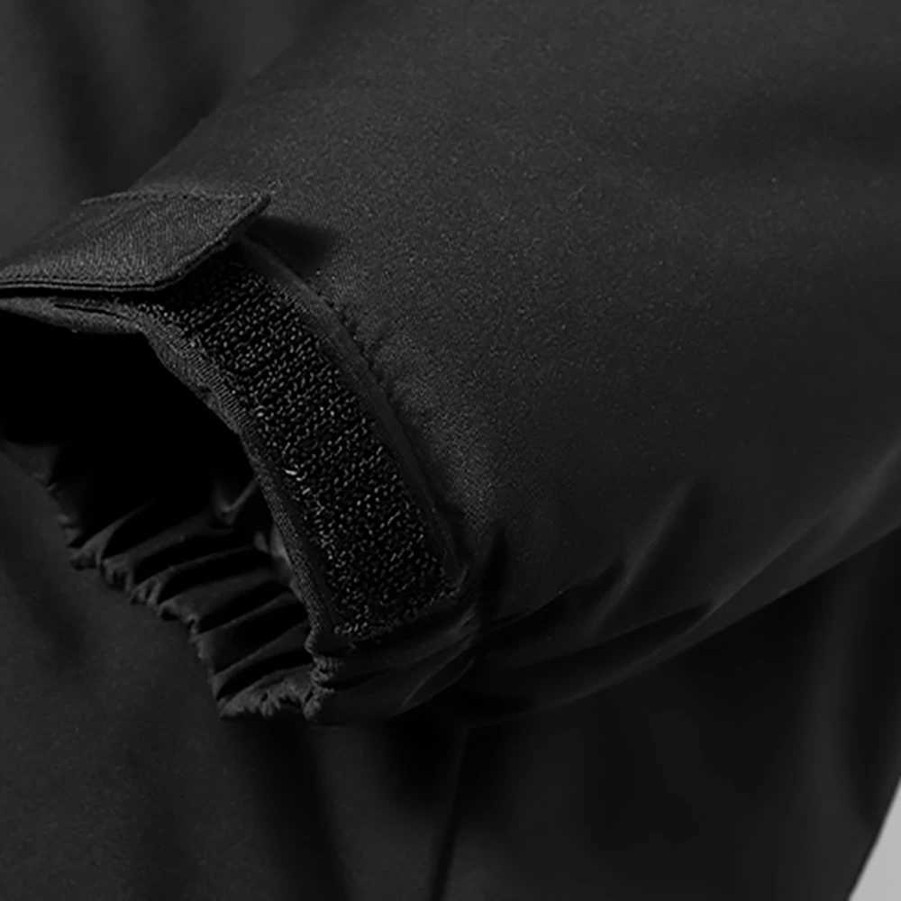 S6XL largesized outdoor rainproof cottonpadded jacket for men in winter thickened and warm graphene cottonpadded jacket W250926