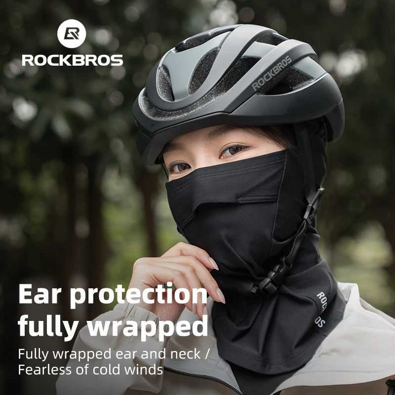 ROCKBROS Face Scarf Extended Design Ear Protection Bandana Warm Windproof Neck Breathable Outdoor Sport Hiking Bike Face Mask Z250926