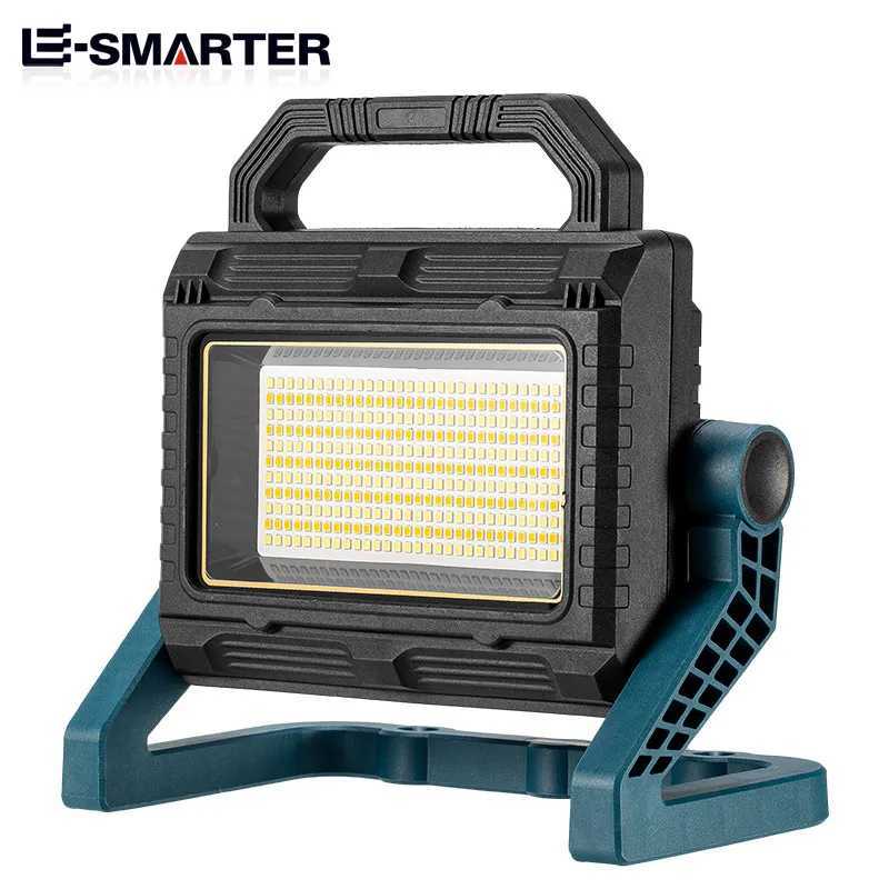 Led Flashlight Power Bank Super Bright COB Work Lights Portable Searchlight USB Rechargeable Lantern Outdoor Camping Light C250925