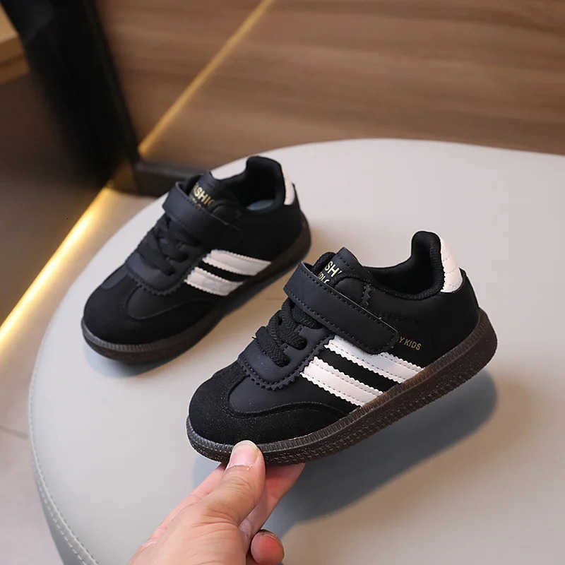Spring Sport Shoes For Children PU Leather Ergonomics Kids Sneakers Softsoled Childrens Sneakers Boys Girls Tennis Shoes T250926