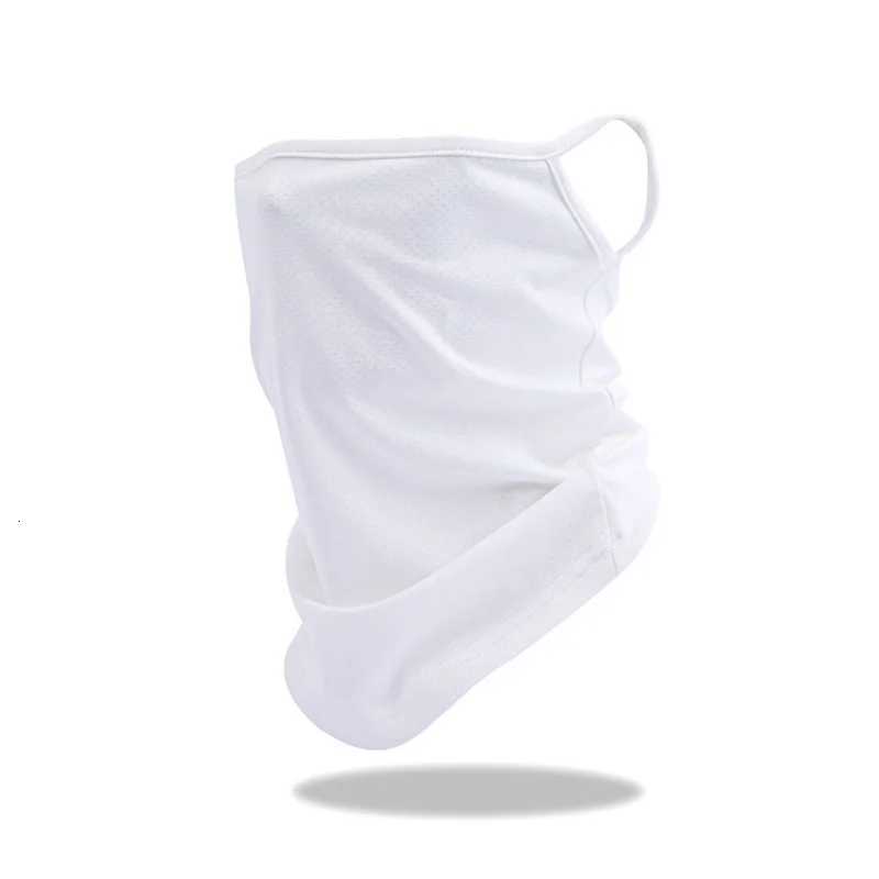 Outdoor Cycling Bandana Mesh Face Cover Half Mask HangEar Ice Silk Neck Gaiter Cool Tube Scarf Sport Running Hiking Z250926
