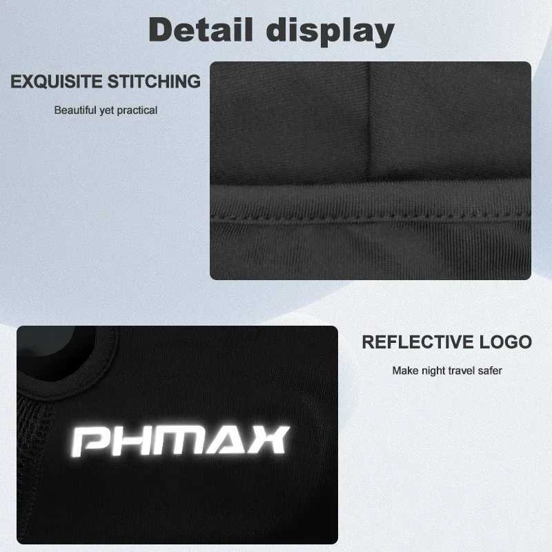 PHMAX Motorcycle Riding Mask Wind Protection Warmth Breathable Full Face Mask Balaclava Hat Scarf Hood Moto Biker Wind Men Z250926