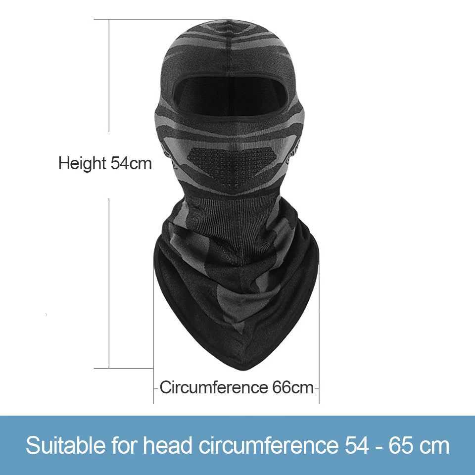 GTUBIKE Winter Cycling Balaclava Windproof Thermal Warm Outdoor Bicycle Motorcycle Face Mask Breathable Helmet Liner Scarf Z250926