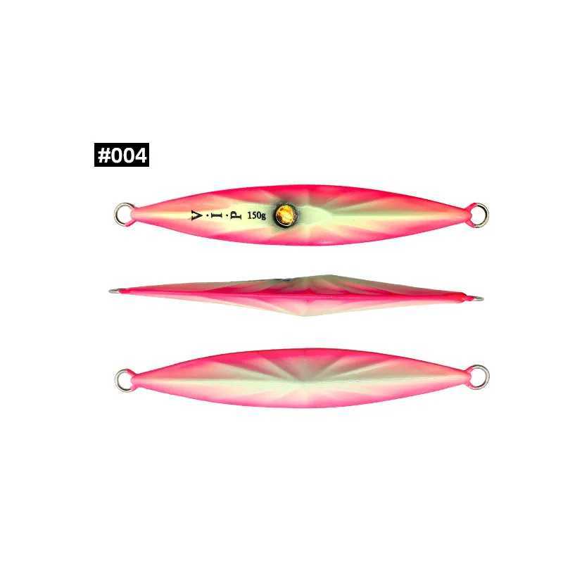 1PC Metal Slow Jig 150g200g250g300g400g500g600g Saltwate Jigging Lure Ocean Sea Fishing Lure Hard Bait Pesca Fishing Tack W250926