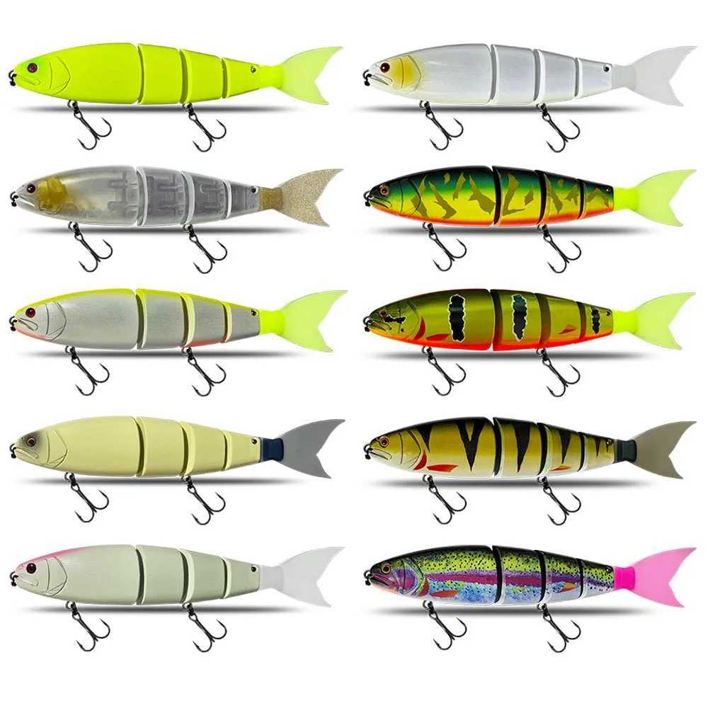 Swimbait Lure Jointed Floating Giant Bait m 245 Floating Lure For Big Bait Bass Catfish Hard Lure GiantBait m245 lure W250926