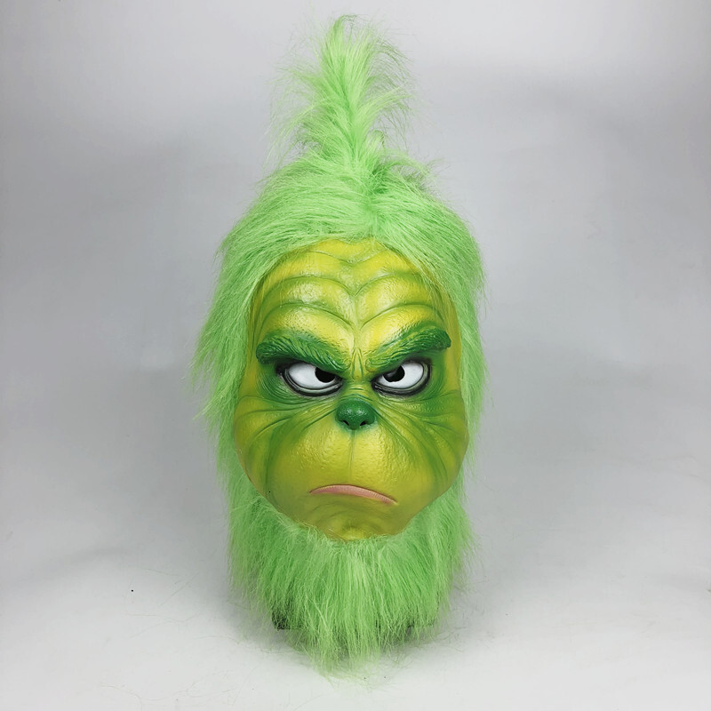 The Grinch Mask Christmas Movie Merchandise Grinch Headgear