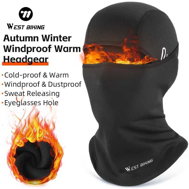 WEST BIKING Winter Cycling Mask Aumtumn Winter Warm Full Face Mask for Bicycle Motorcycle Windproof Sports Headgear Equipment Z250926