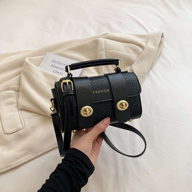 New Trendy All-match Single Shoulder Messenger Bag Explosive Style Portable Boston bag