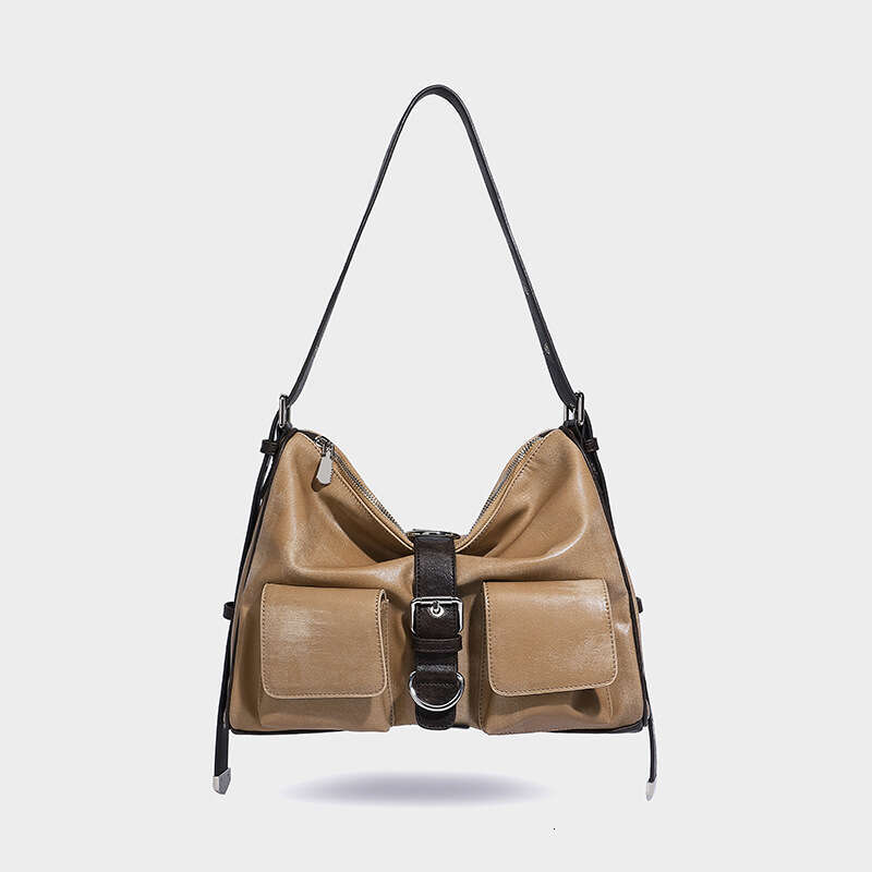 Pocket Armpit Women's Spring New Large Capacity Tote Shoulder Crossbody Bag Fashion Hundreds Niche Personality Simple Commuter