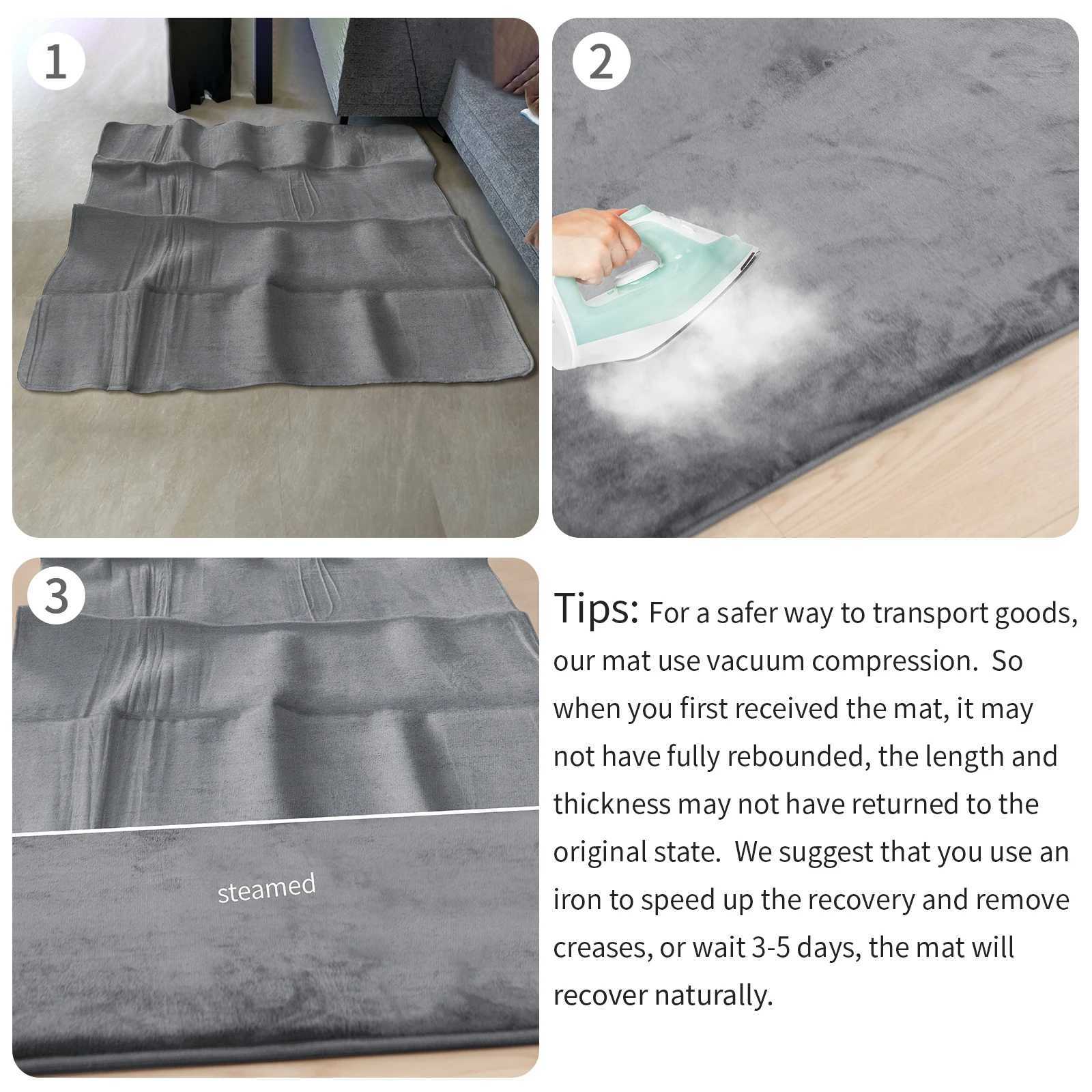 Gray Memory Foam Baby Play Mat for Playpen Thick Large Crawling Mat for Floor Soft Velvet NonSlip for Kids Playroom Mat Rug C250926