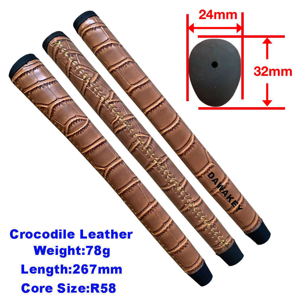 Can be used as customer crocodile pattern club golf putter grip