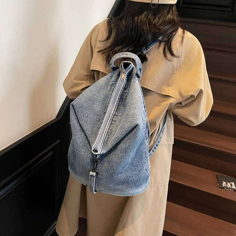 Women's Cloth Small Soft Backpacks Summer Design New Backpack for Teens Girls School Bag Travel Back Packs