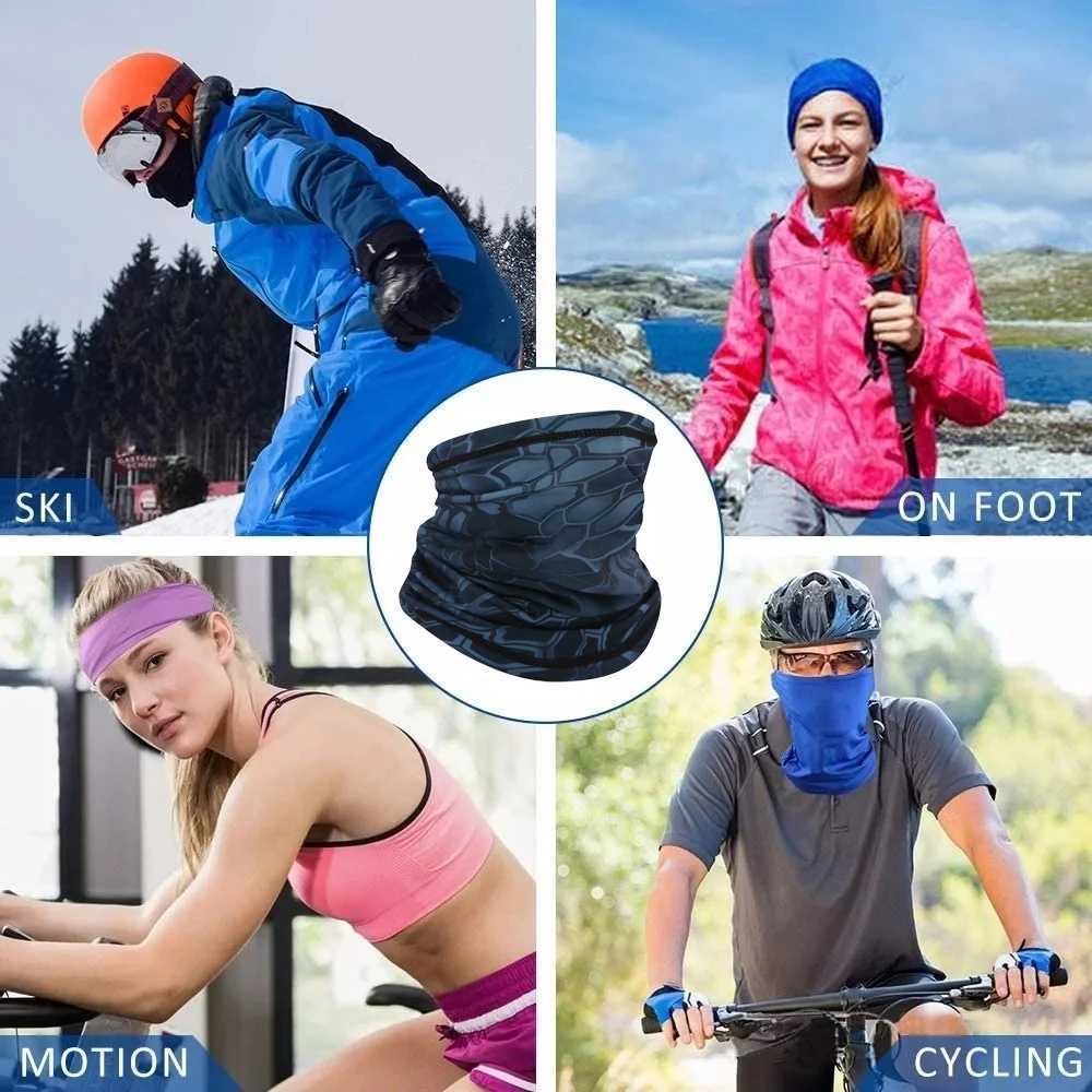 Outdoor Ice Silk Sun Protection Bib Spring and Summer Motorcycle Neck Cover Sports Magic Bandana Riding Mask Full Face Z250926