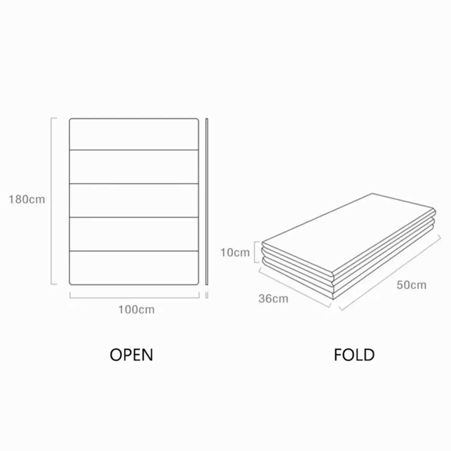 Baby Folding Home Crawling Mat Slip Play Mat Childrens Educational Activity Carpet Baby New Things To Protect The Floor C250926