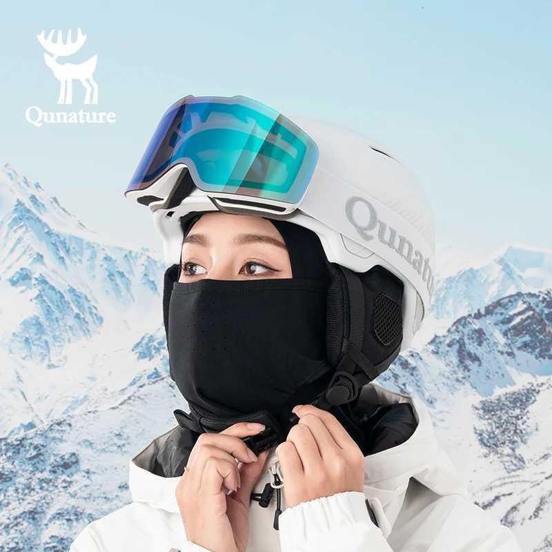 Qunature Thermal Full Face Mask Balaclava AutumnWinter Ski Headgear Skinfriendly Ski Bicycle Warmer Scarf Windproof Mask Z250926