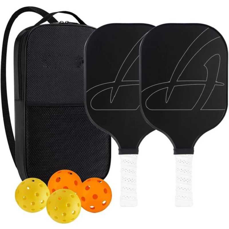 Pickleball Paddles USAPA Approved Set Rackets Honeycomb Core 4 Balls Portable Racquet Cover Carrying Bag Gift Kit Indoor Outdoor J250926