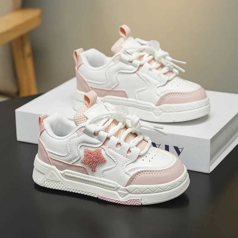Star Childrens Shoes 2025 Autumn New Sle Fashionable and versatile sports board trendy girls thicksoled casual shoes Y250926 XJ260303