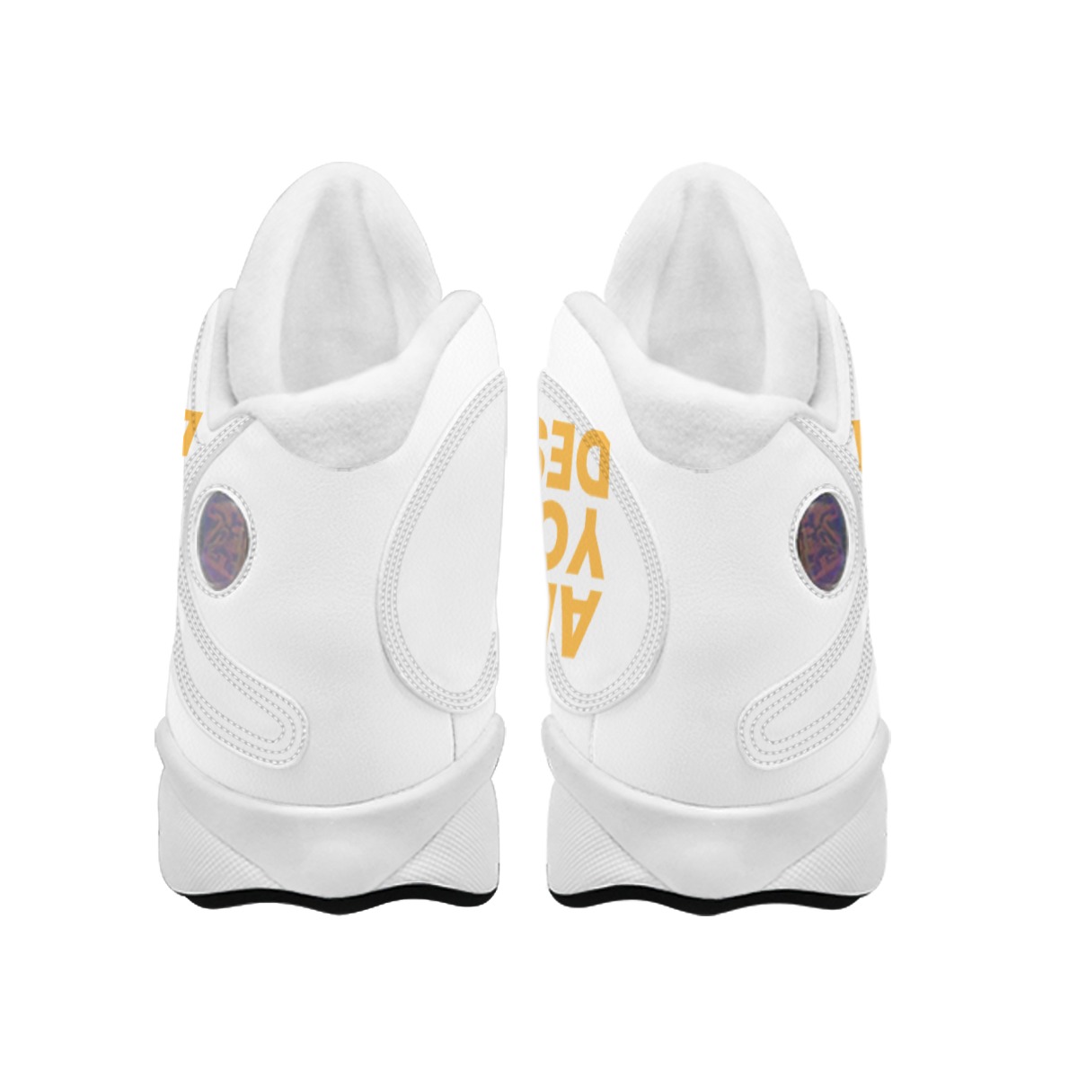 DHgatepod Men's Thick Sole Arc Basketball Shoes - PU Upper & Rubber Outsole, Slip-Resistant, Shock-Absorbing for Outdoor Sports, All Seasons