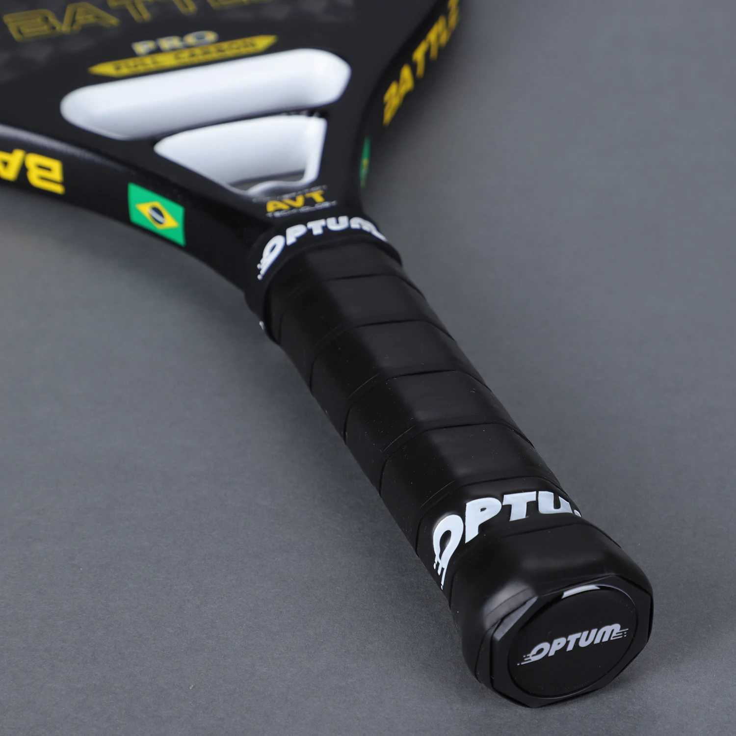 OPTUM BATTLE 12K Carbon Fiber Rough Surface Beach Tennis Racket With Cover Bag J250926