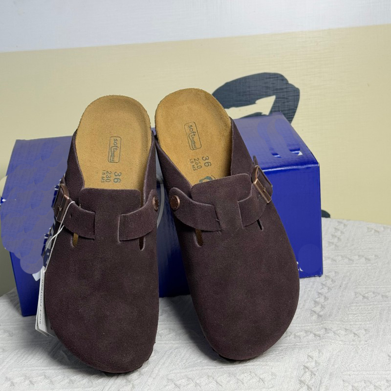 Designer slippers made of genuine leather for men and women, new style with cork fishing cap for external wear