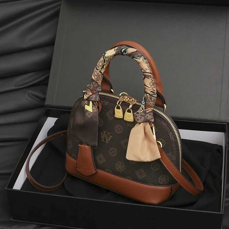 Trendy Casual Messenger Bag For Women Designer Vintage Crossbody Handbag Solid Color Leather Tote Paris Fashion Luxe PurseW250926