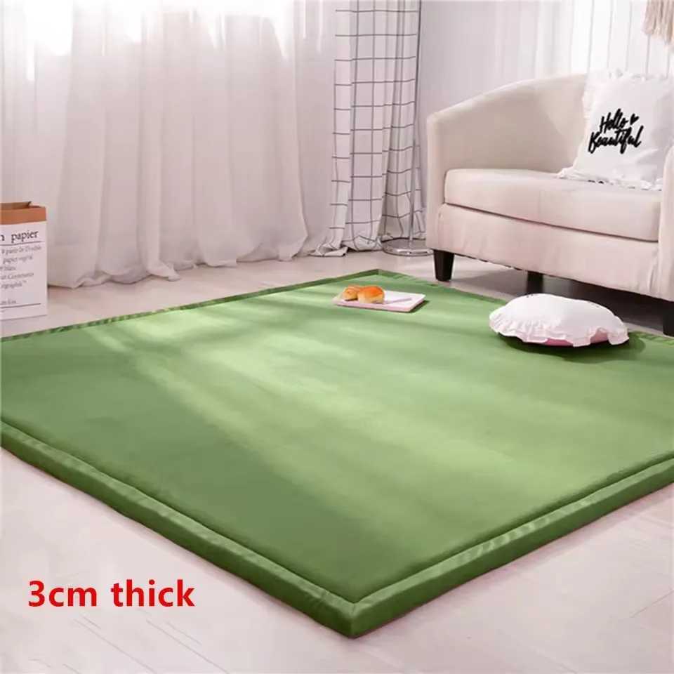 Latest Japanese Style 3CM Thickening Coral Fleece Velvet Mattress Camel Bed Mattress Living Room Tatami Carpet Baby Crawling Mat C2509261