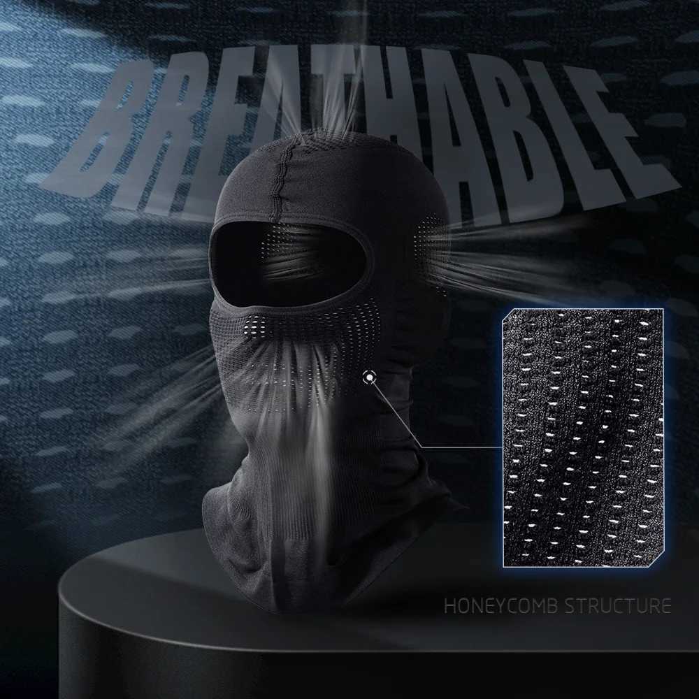 Breathable Sports Balaclava Hat Full Face Cover Quickdry Masks Windproof Scarf Cycling Hiking Running Motorcycle Bike Headgear Z250926